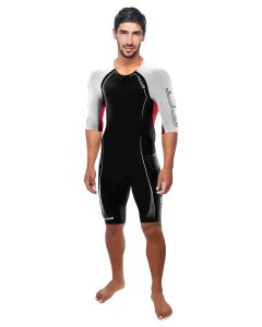 HUUB Men's Anemoi Aero Tri Suit - Black / White