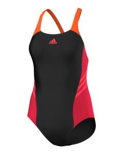 Adidas Girls I INS Swimsuit - Black / Ray Red
