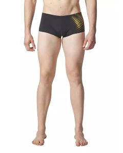 Adidas Boy's Graphic Aquashort - Black / Yellow