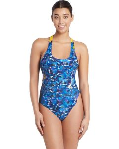 Zoggs Actionback Swimsuit - Catalyst Print