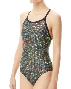 TYR Atomic Diamondfit Swimsuit - Black/Multi