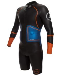 Zone3 Men's Swim-Run Evolution Wetsuit with 8mm Calf Sleeves 