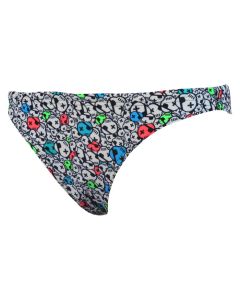Arena Women's Real Brief Swim Bikini Bottoms - White/Multi