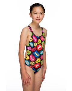 Maru Girls TXT Pacer Auto Back Swimsuit