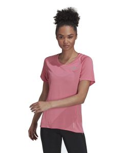 Adidas Women's Adi Runner T-Shirt - Rose