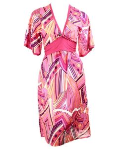 Melie & Madeleine Pink Irene Kaftan