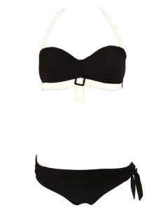Melie & Madeleine Black & White Jenny Bikini
