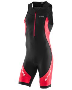 Orca Men's Sleeveless Core Race Suit - Black/Red