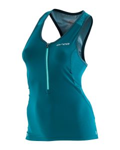 Orca Women's 226 Perform Singlet- Aquamarine/ Navy