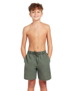  Zoggs Boys Mosman Washed 15 Inch Ecodura Shorts - Navy Blue