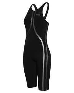 Jaked JK-ONE Womens Open Back Kneesuit - Black