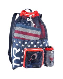 TYR Big Mesh Mummy Bag Large – Stars & Stripes