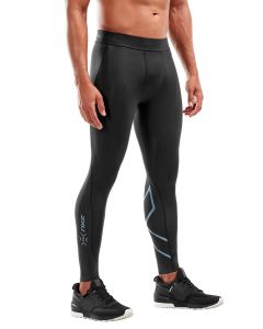 2XU Men's MCS X Training Competition Tights - Black/Denim