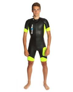 Dare2Tri Mens SwimRun GO Wetsuit - Black / Yellow