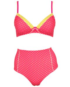 Melie & Madeleine Pink Flaminia Bikini Melie & Madeleine Pink Flaminia Bikini