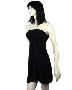 Melie and Madeleine Black Rossana Beach Dress