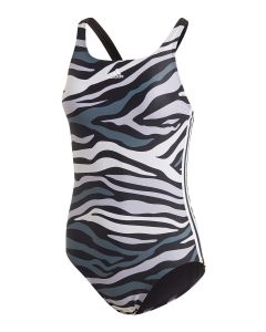 Adidas SH3.RO Wild 3-Stripes Swimsuit - Black