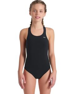 TYR MaxFit Durafast Elite Solid Swimsuit - Black