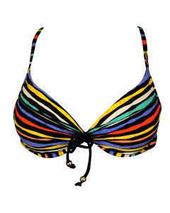 Azura Field Day Tri Halter Bra - Blue