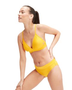 Speedo Banded Triangle 2 Piece Swimsuit - Mango