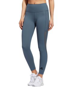 Adidas Womens Alphaskin Heat.Rdy 7/8 Leggings - Legacy Blue