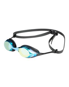 Arena Cobra Swipe Mirror Goggles - Aqua/Black