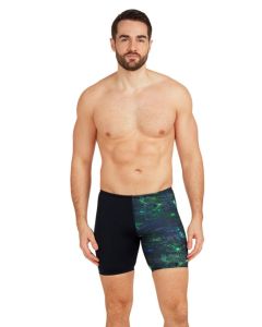 Zoggs Men's Mid Jammer - Urban Galaxy Print