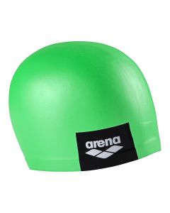 Arena Logo Moulded Swim Cap - Pea Green