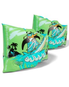 Speedo Infant Character Printed Armbands - Chima Azure Blue/Fluro Green
