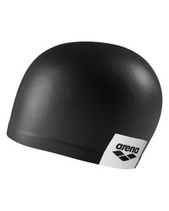 Arena Logo Moulded Swim Cap - Black