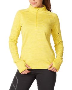 2XU Women's Ignition 1/4 Zip - Sulpher
