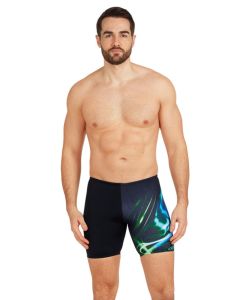 Zoggs Mid Jammer - Ocean Swirl Print