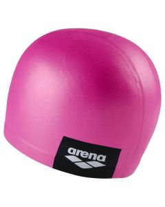 Arena Logo Moulded Swim Cap - Pink