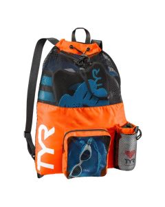 TYR Big Mesh 40L Mummy Bag - Fluo Orange
