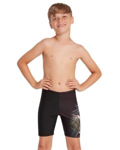 Zoggs Boys Shark Break Mid Jammer - Front view