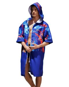 Yingfa Y08 Swim Parka - Blue / Red