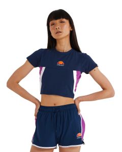 Ellesse Women's Mathia Crop T-Shirt - Navy