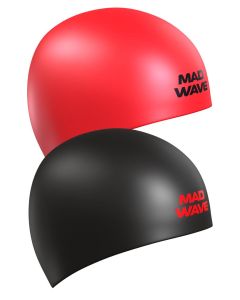 Mad Wave Reverse Champion Swim Cap Red / Black