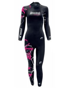  Jaked Womens Shocker Multi Thickness Wetsuit - Black / Pink