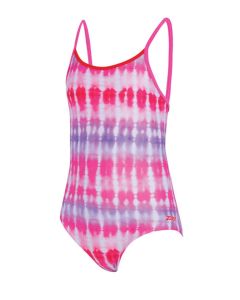 Zoggs Girls Starback Swimsuit - Sunset Haze Print