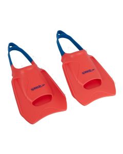 Speedo Biofuse Fitness Fins - Fluro Tangerine/ Pool Blue/ Blue Flame