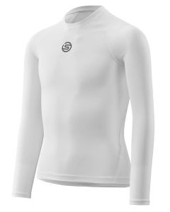 SKINS Series-1 Youth Long Sleeve Top - White SKINS Series-1 Youth Long Sleeve Top - White