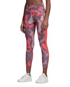 Adidas Designed To Move 7/8 Tight - Signal Pink / White