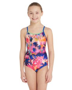 Zoggs Girls Sunset Starback Swimsuit