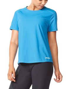 2XU Women's Motion Mesh T-Shirt - Lake Blue