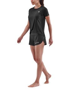 SKINS Series-3 Womens Short Sleeve Top - Black SKINS Series-3 Womens Short Sleeve Top - Black