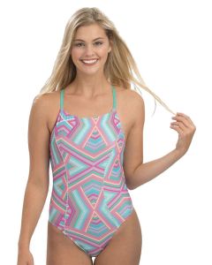Uglies Revibe Glamazon Print Diamondback Swimsuit