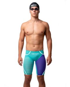 Akron Venom Hero Mens Jammers - Tiffany / Violet -Front view