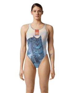 Akron Women's Save The Lynx Swimsuit