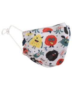 Aquarias Keep Safe Children's Face Mask - Monsters